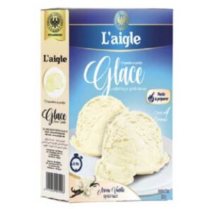 Préparation glace vanille